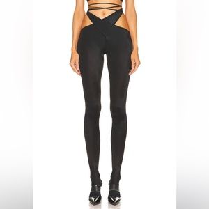 NEW MUGLER x WOLFORD lace up tights